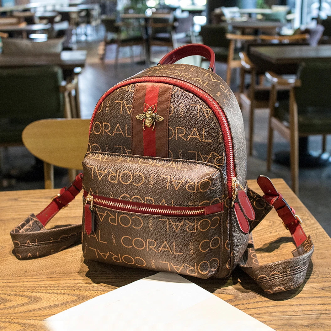 New Women's Vintage Contrast Color Large Capacity Backpack Fashion Casual Ladies backpack Girl's School Bag
New Women's Vintage Contrast Color Large Capacity Backpack Fashion Casual Ladies backpack Girl's School Bag