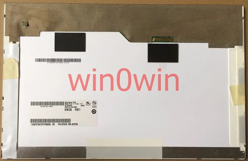 For B141PW04 V.0 fit LTN141BT09 001 LP141WP3-TLA1 LAPTOP LCD LED Screen NEW 40 pin
For B141PW04 V.0 fit LTN141BT09 001 LP141WP3-TLA1 LAPTOP LCD LED Screen NEW 40 pin