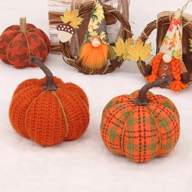 Autumn Knitted Pumpkin Ornament Cloth Pumpkin Home Craft Halloween Party Thanksgiving Day Party Decoration Pumpkin Photo Props
Autumn Knitted Pumpkin Ornament Cloth Pumpkin Home Craft Halloween Party Thanksgiving Day Party Decoration Pumpkin Photo Props