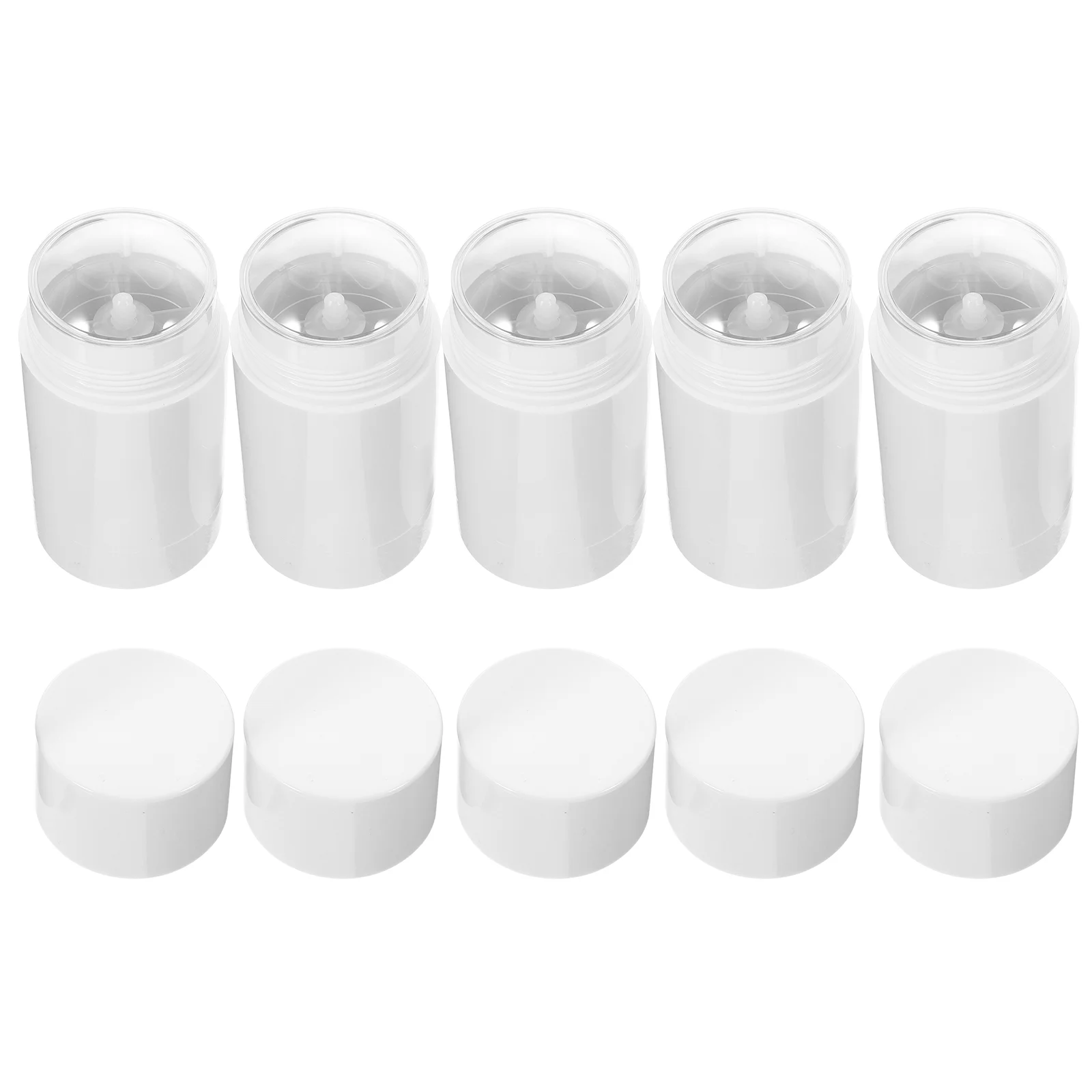 5 Pcs Deodorant Bottle Fragrance Balm Bottles Empty Clear Travel Accessories Cream Sub Holders Pp Rotate Plastic Container
5 Pcs Deodorant Bottle Fragrance Balm Bottles Empty Clear Travel Accessories Cream Sub Holders Pp Rotate Plastic Container