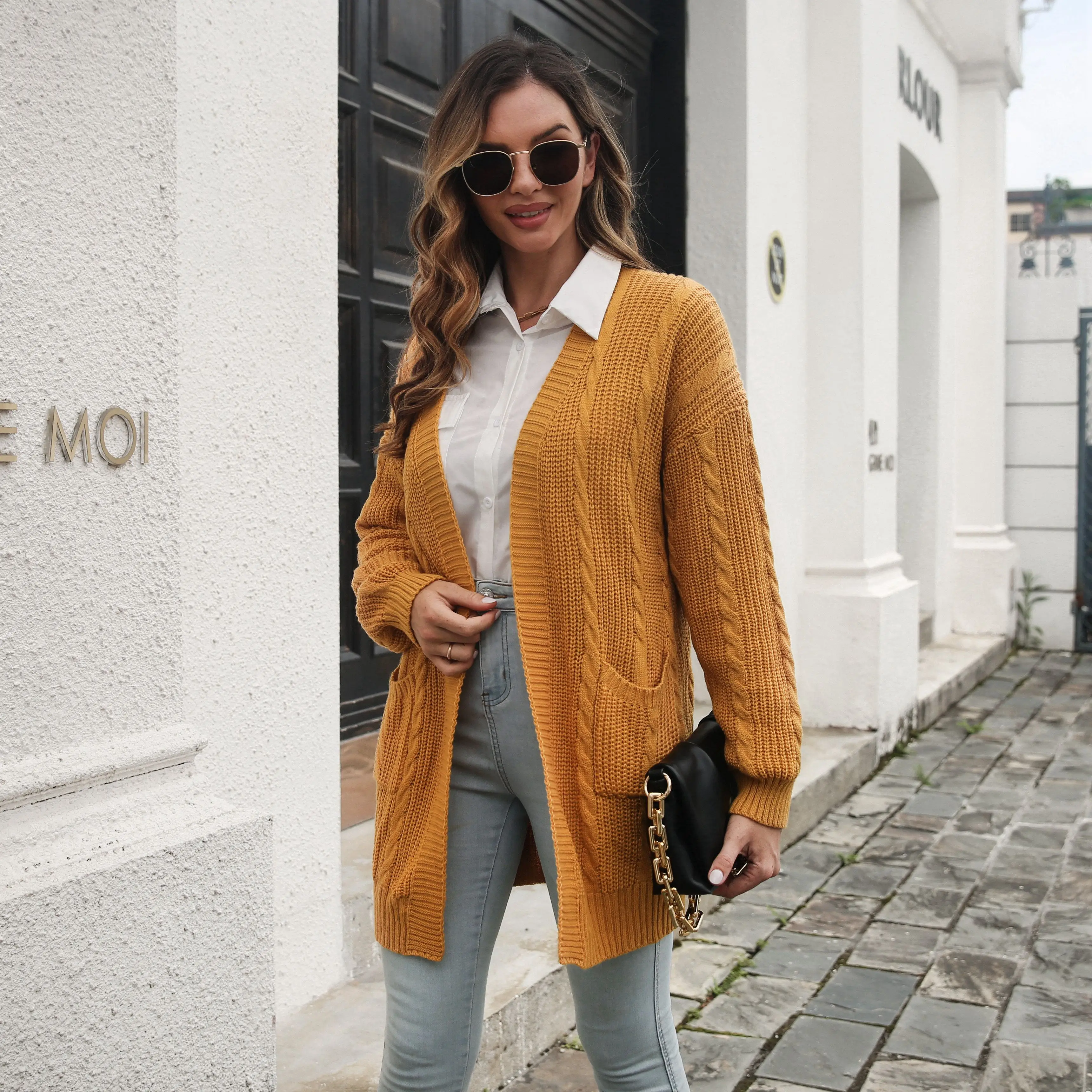 2023 Fashion Winter Long Warm High Street Cardigan Sweater Women's Loose Knitted Shirt Tops Outwear Y2k
2023 Fashion Winter Long Warm High Street Cardigan Sweater Women's Loose Knitted Shirt Tops Outwear Y2k