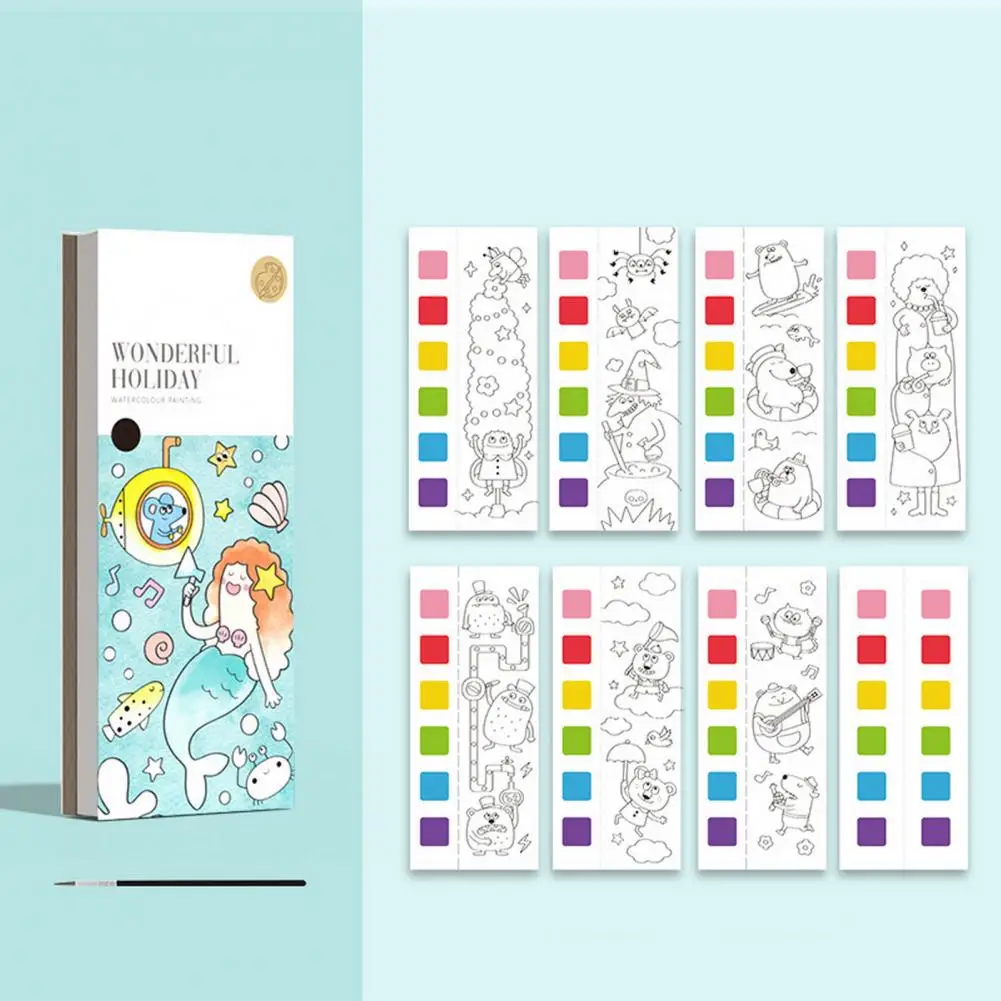 1 Set Durable Painting Book No Odor Coloring Book Cuttable Coloring Book Art Supplies Painting
1 Set Durable Painting Book No Odor Coloring Book Cuttable Coloring Book Art Supplies Painting