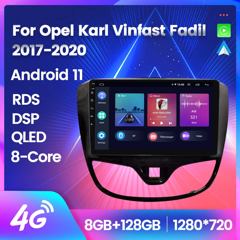 QLED DSP Android 11.0 Car Radio For OPEL KARL VinFast Fadil 2017-2020 Multimedia Player Stereo Navigation GPS 2din Tape Recorder
QLED DSP Android 11.0 Car Radio For OPEL KARL VinFast Fadil 2017-2020 Multimedia Player Stereo Navigation GPS 2din Tape Recorder
