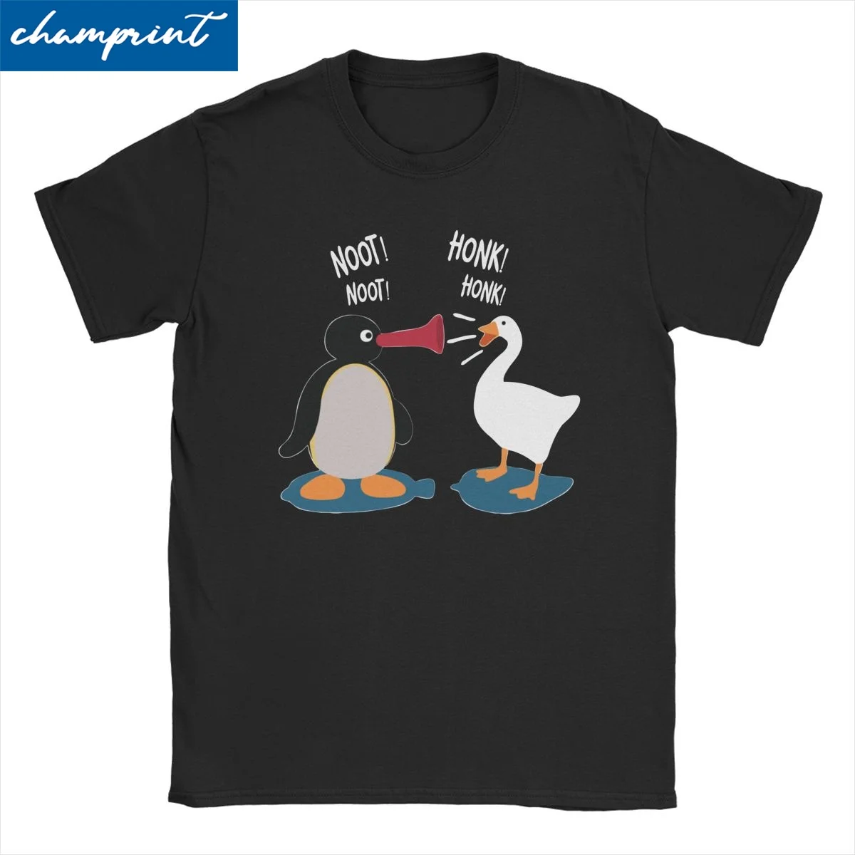 Футболка Noot Honk для мужчин и женщин футболка Pingu Pinga в виде пингвина потрясающие