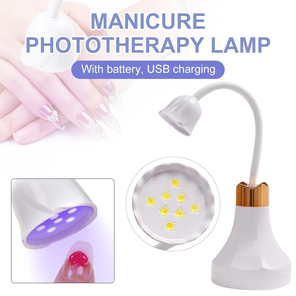 18W Lotus Mini Nail LED Lamp 6 Light Beads UV/LED Nail Drying Lamp Fast Drying Nail Polish Gel Dryer Manicure Tool Nail Art Lamp
18W Lotus Mini Nail LED Lamp 6 Light Beads UV/LED Nail Drying Lamp Fast Drying Nail Polish Gel Dryer Manicure Tool Nail Art Lamp