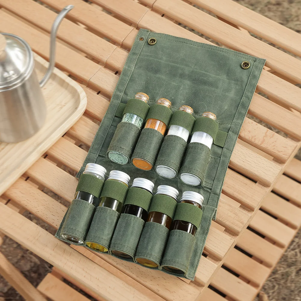 Portable Seasoning Bottle Storage Bag Foldable Seasoning Bag Large Capacity Outdoor Camping Bushcraft Picnic Bbq Seasoning Bag
Portable Seasoning Bottle Storage Bag Foldable Seasoning Bag Large Capacity Outdoor Camping Bushcraft Picnic Bbq Seasoning Bag