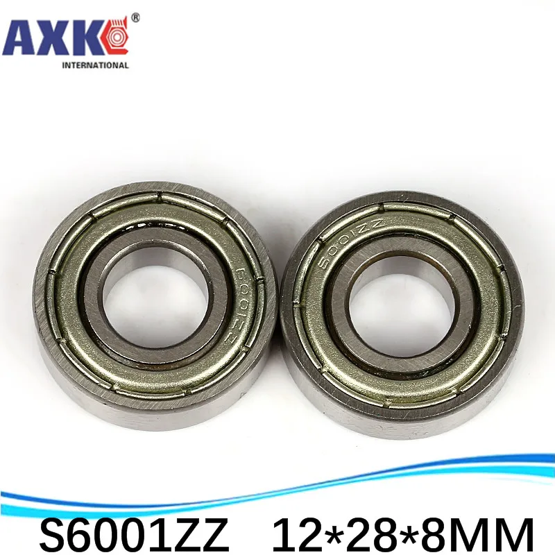 (1pcs) SUS440C environmental corrosion resistant stainless steel deep groove ball bearings S6001ZZ mm
(1pcs) SUS440C environmental corrosion resistant stainless steel deep groove ball bearings S6001ZZ mm