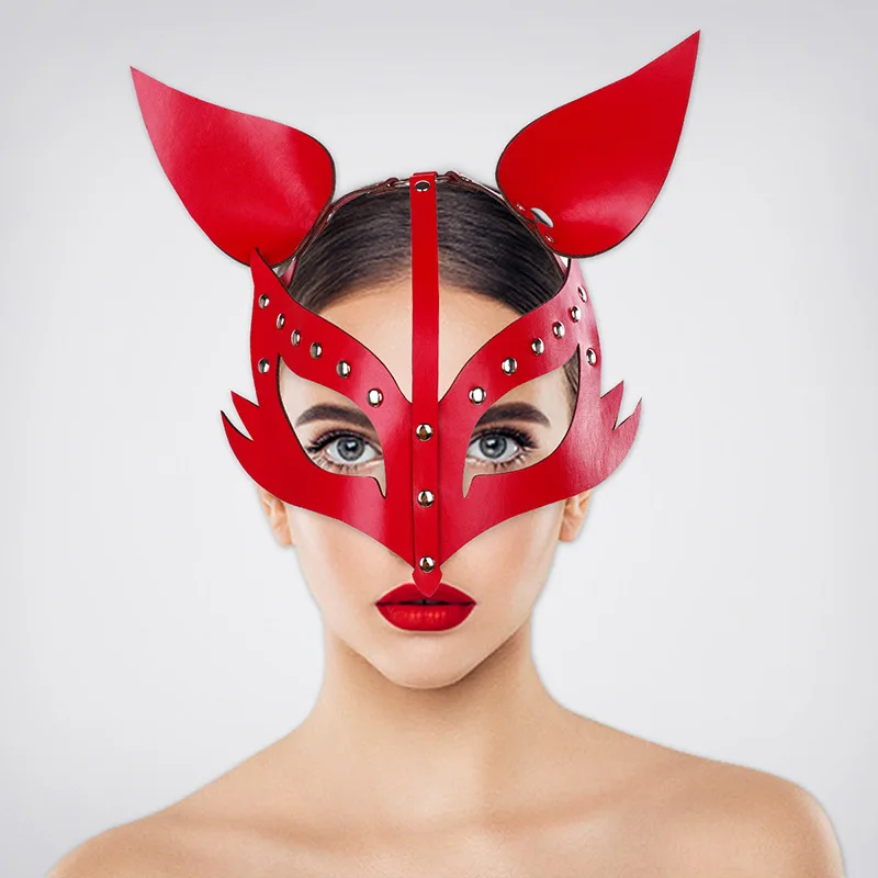 Black PU Leather Cat Face Half Face Mask Anime Cosplay Props Halloween Party Sexy Headdress Animal Fox Mask
Black PU Leather Cat Face Half Face Mask Anime Cosplay Props Halloween Party Sexy Headdress Animal Fox Mask