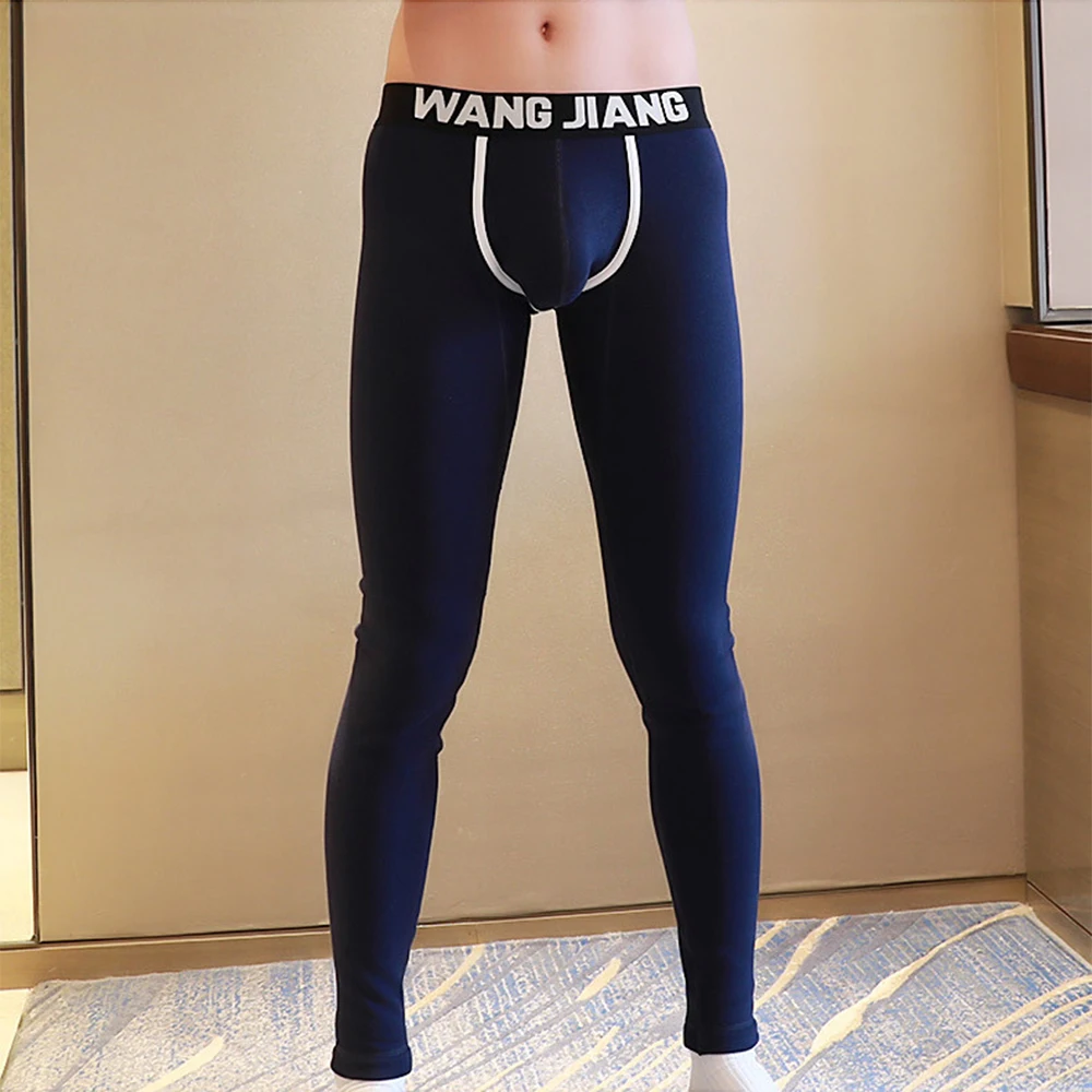 Mens Winter Thermal Pants Long Johns Cotton Skin-Friendly Underwear Sexy Elastic Bugle Pouch Underpants Leggings Comfort Tights
Mens Winter Thermal Pants Long Johns Cotton Skin-Friendly Underwear Sexy Elastic Bugle Pouch Underpants Leggings Comfort Tights