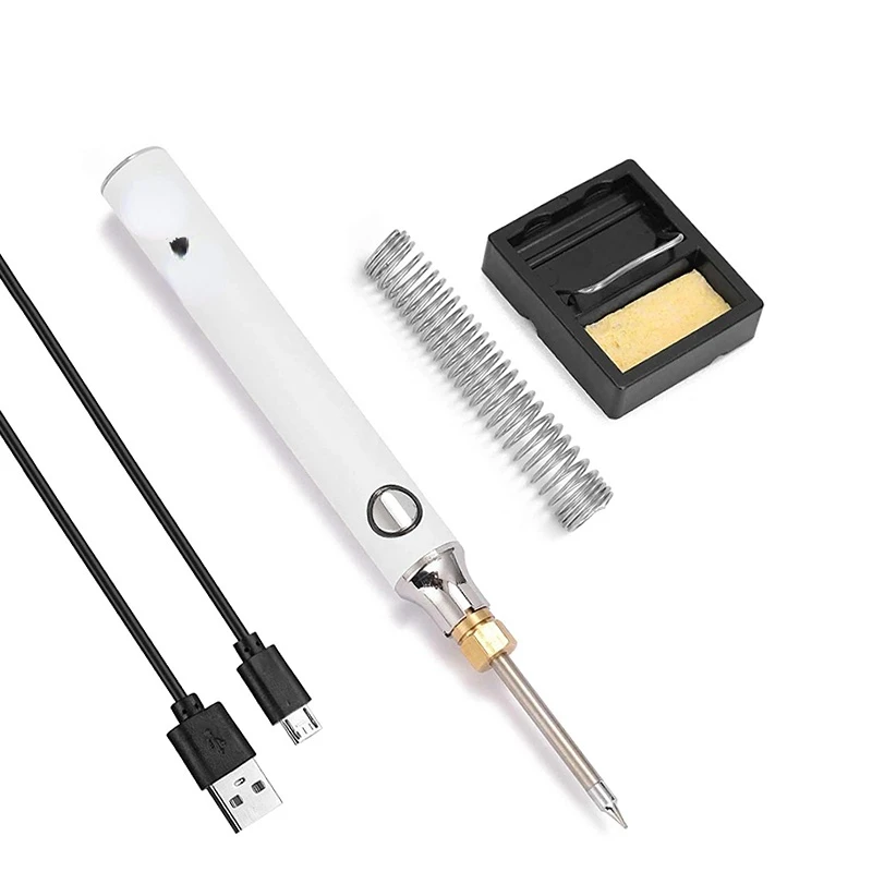 Wholesale 5V 8W USB Wireless Micro Soldering Iron Set Gun Wood Burning Pen Kit Solder Tool Cautin Havya Electric Soldering Irons
Wholesale 5V 8W USB Wireless Micro Soldering Iron Set Gun Wood Burning Pen Kit Solder Tool Cautin Havya Electric Soldering Irons