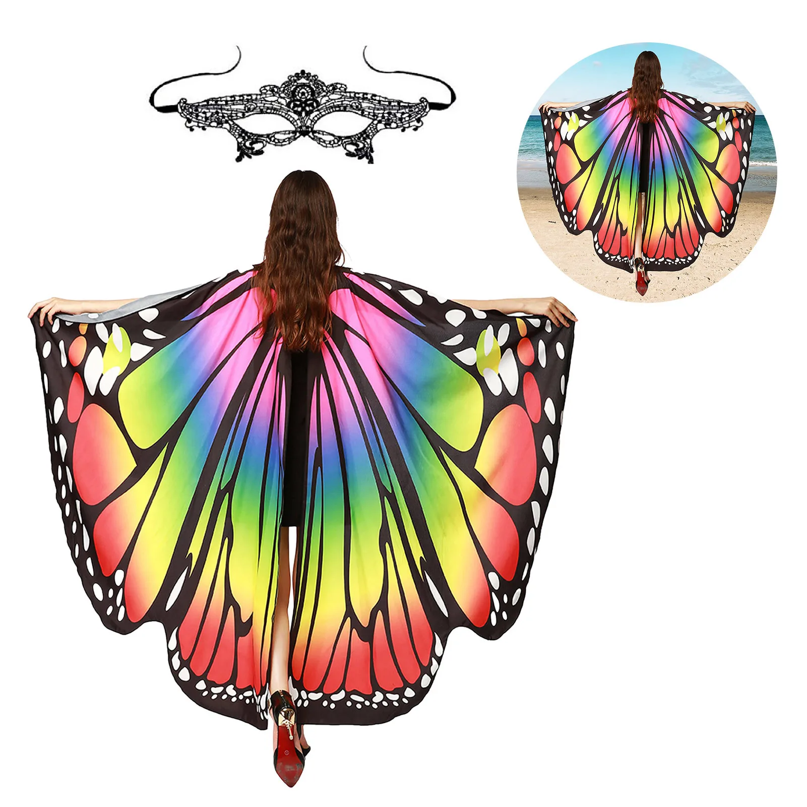 Накидка в виде бабочки из мягкого полиэстера с изображением сказочного монаха и антеннами для костюмированной вечевечерние на Хэллоуин
Накидка в виде бабочки из мягкого полиэстера с изображением сказочного монаха и антеннами для костюмированной вечевечерние на Хэллоуин