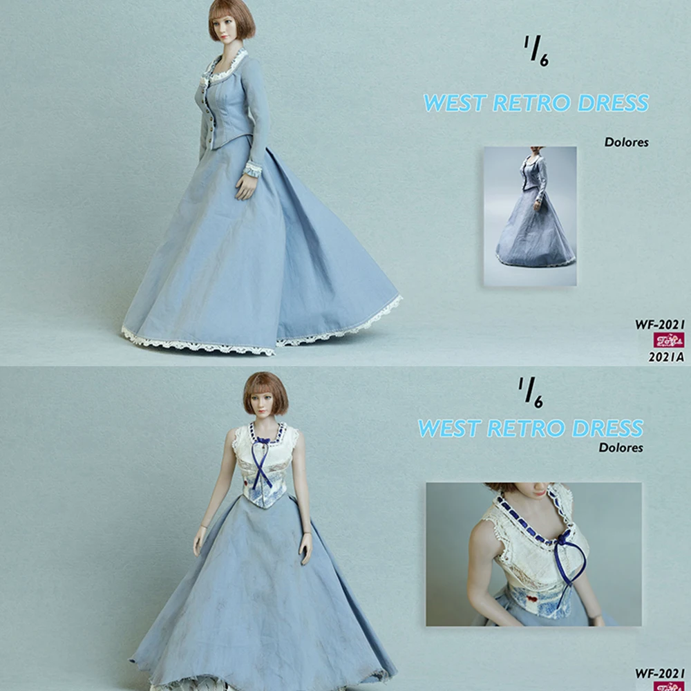 In Stock Wolford Toys WF2021 1/6 Lolita Female Western Retro Dress Noble Skirt Model Accessories Fit 12'' Soldier Action Figure
In Stock Wolford Toys WF2021 1/6 Lolita Female Western Retro Dress Noble Skirt Model Accessories Fit 12'' Soldier Action Figure