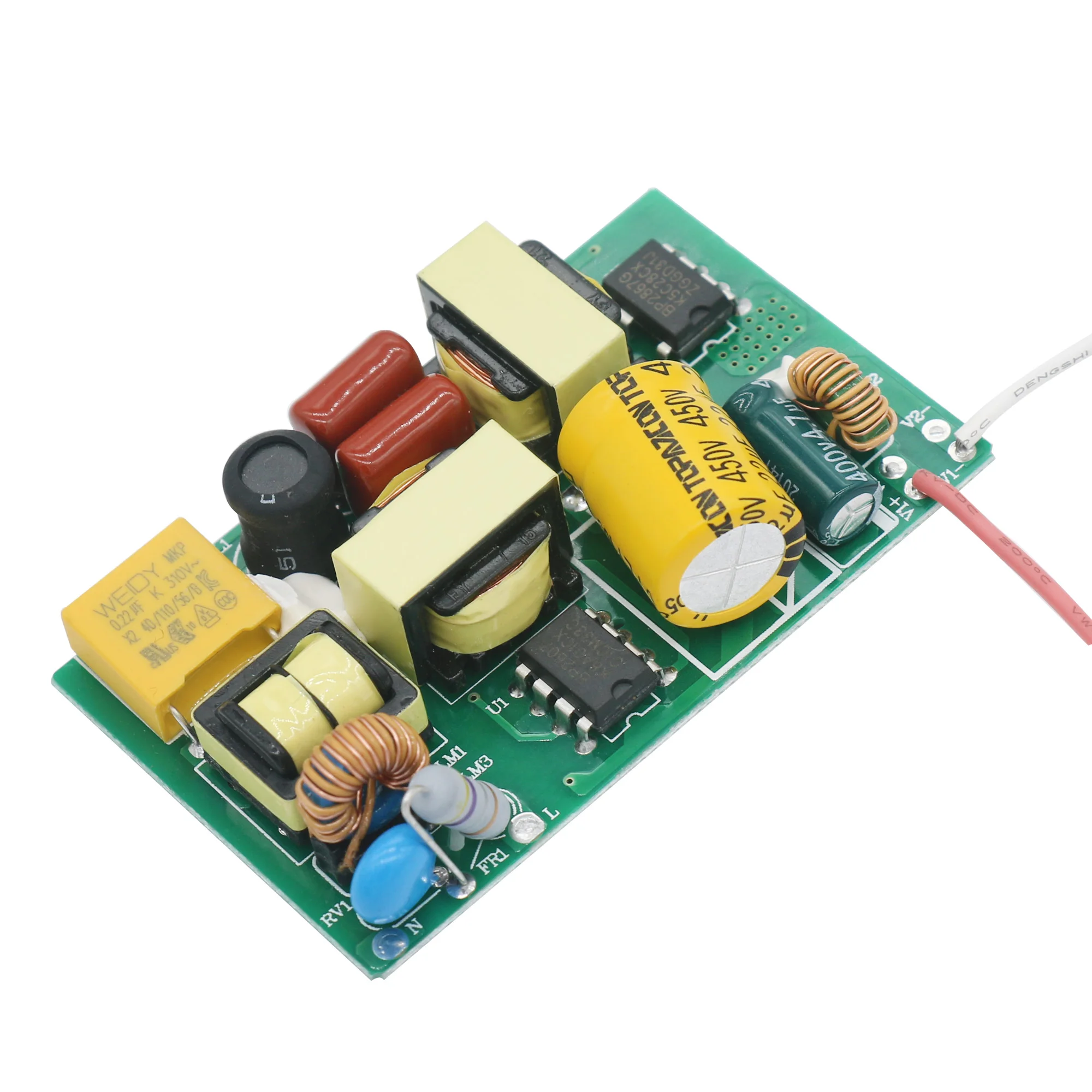 New LED Driver 36-50W Super Power 300mA non-isolated high-P certified flicker-free low-wave wave flicker-free power supplyAC220V
New LED Driver 36-50W Super Power 300mA non-isolated high-P certified flicker-free low-wave wave flicker-free power supplyAC220V