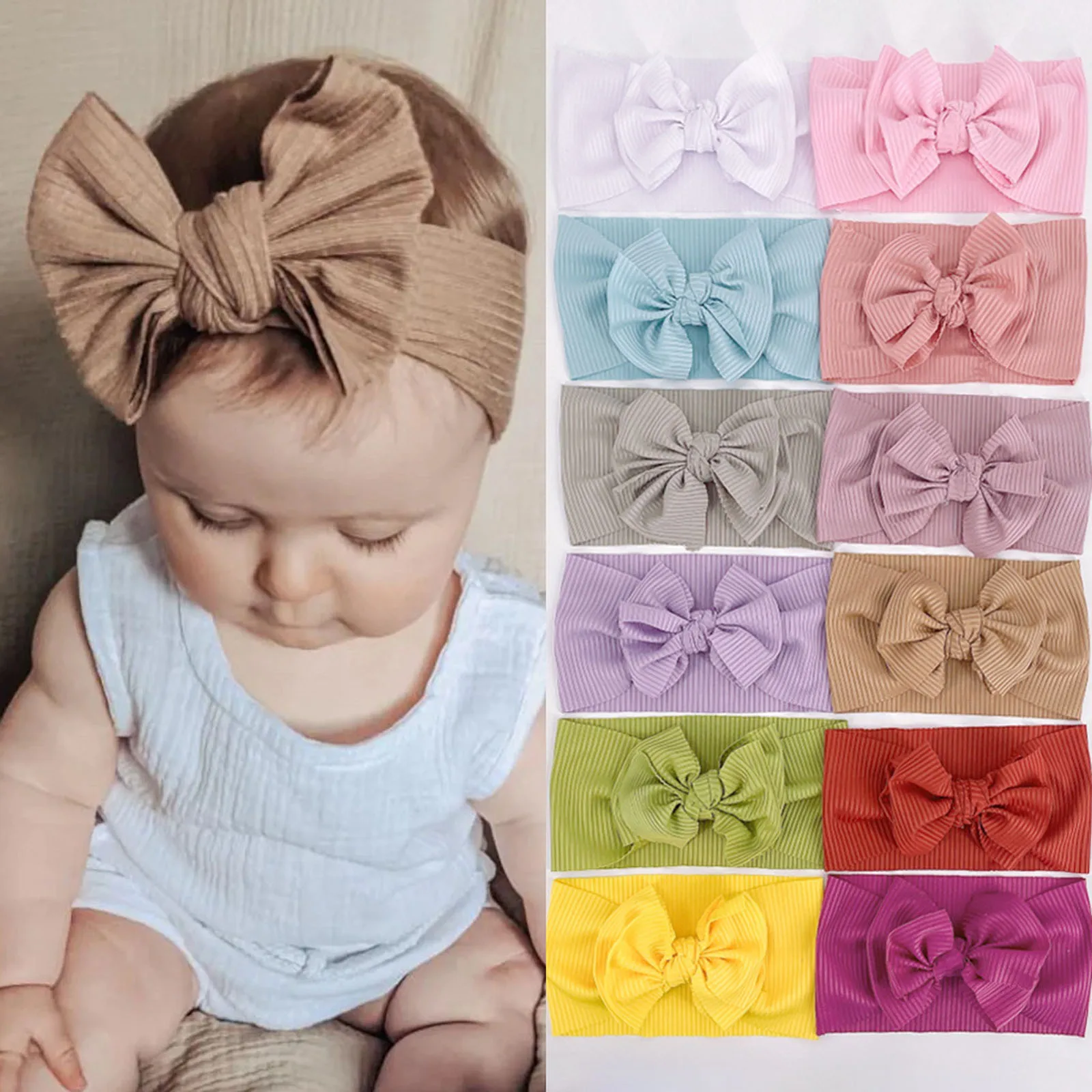 Baby Girl Headband Soft Elastic Rabbit Ears Headbands Cute Baby Head Band Hair Bands For Newborns Bowknot Baby Hair Accessories
Baby Girl Headband Soft Elastic Rabbit Ears Headbands Cute Baby Head Band Hair Bands For Newborns Bowknot Baby Hair Accessories