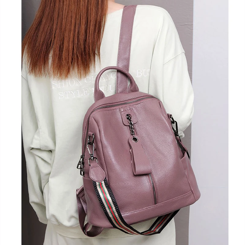 Highend Khaki Brown Blue Purple Green Red Grey Black Pink 100% Genuine Leather Women Backpack Female Girl Lady Shoulder Bag M007
Highend Khaki Brown Blue Purple Green Red Grey Black Pink 100% Genuine Leather Women Backpack Female Girl Lady Shoulder Bag M007