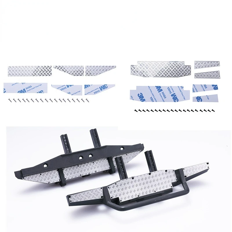 Trx4 front and rear bumper skid plates are applicable to 1 / 10 remote-controlled tracked vehicle trx-4
Trx4 front and rear bumper skid plates are applicable to 1 / 10 remote-controlled tracked vehicle trx-4