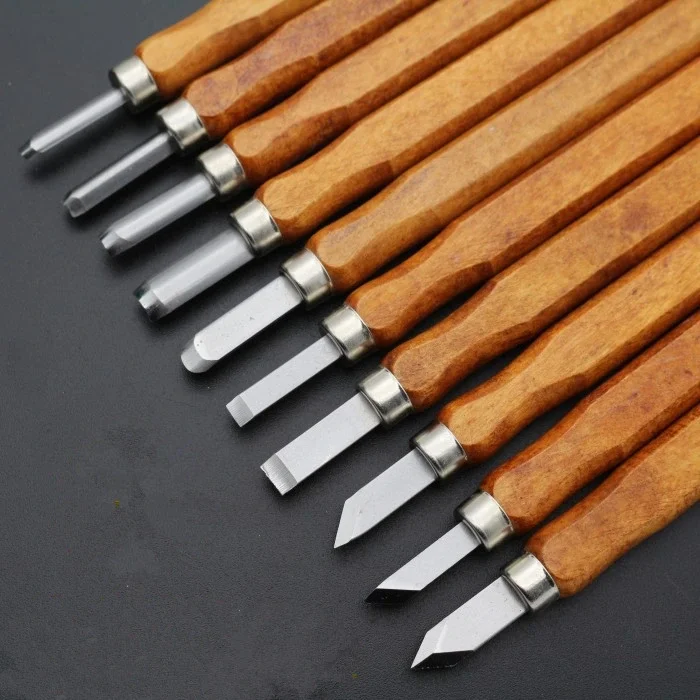 Imitation mahogany 6 sticks Carving knife Handmade woodcut knife Eraser engraving set Woodcarving tool 
Imitation mahogany 6 sticks Carving knife Handmade woodcut knife Eraser engraving set Woodcarving tool