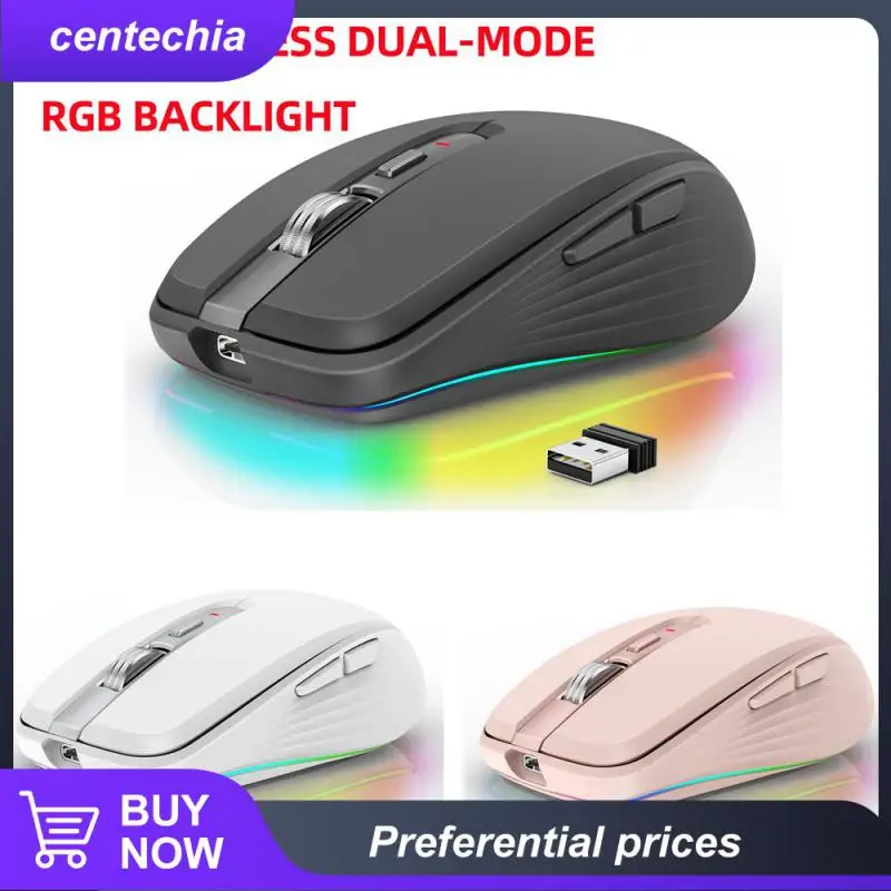 Computer Wireless Mouse Portable 5.01 Rgb Mouse Mute Adjustable Charging Usb Wireless Mouse 2.4g Usb Mice
Computer Wireless Mouse Portable 5.01 Rgb Mouse Mute Adjustable Charging Usb Wireless Mouse 2.4g Usb Mice