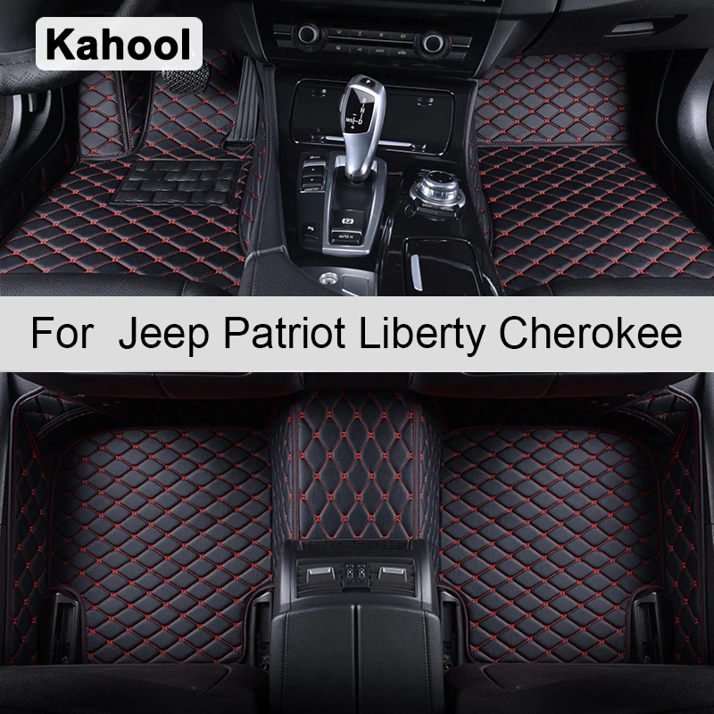 Kahool Car Floor Mats For Jeep Patriot Liberty Cherokee Foot Coche Accessories Carpets
Kahool Car Floor Mats For Jeep Patriot Liberty Cherokee Foot Coche Accessories Carpets
