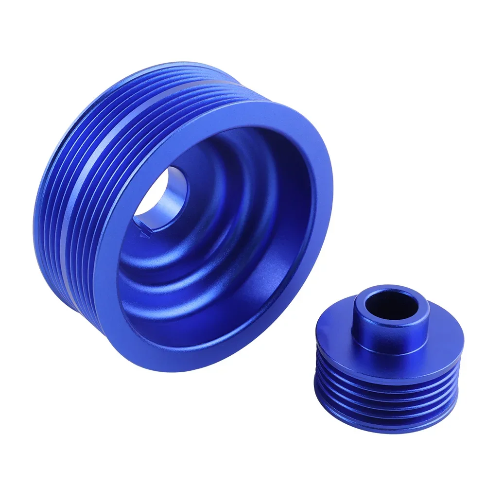 Синий, красный, черный, алюминиевый шкив коленчатого вала, подходит для Subaru Impreza WRX 7 8 9 2,0 л
Синий, красный, черный, алюминиевый шкив коленчатого вала, подходит для Subaru Impreza WRX 7 8 9 2,0 л