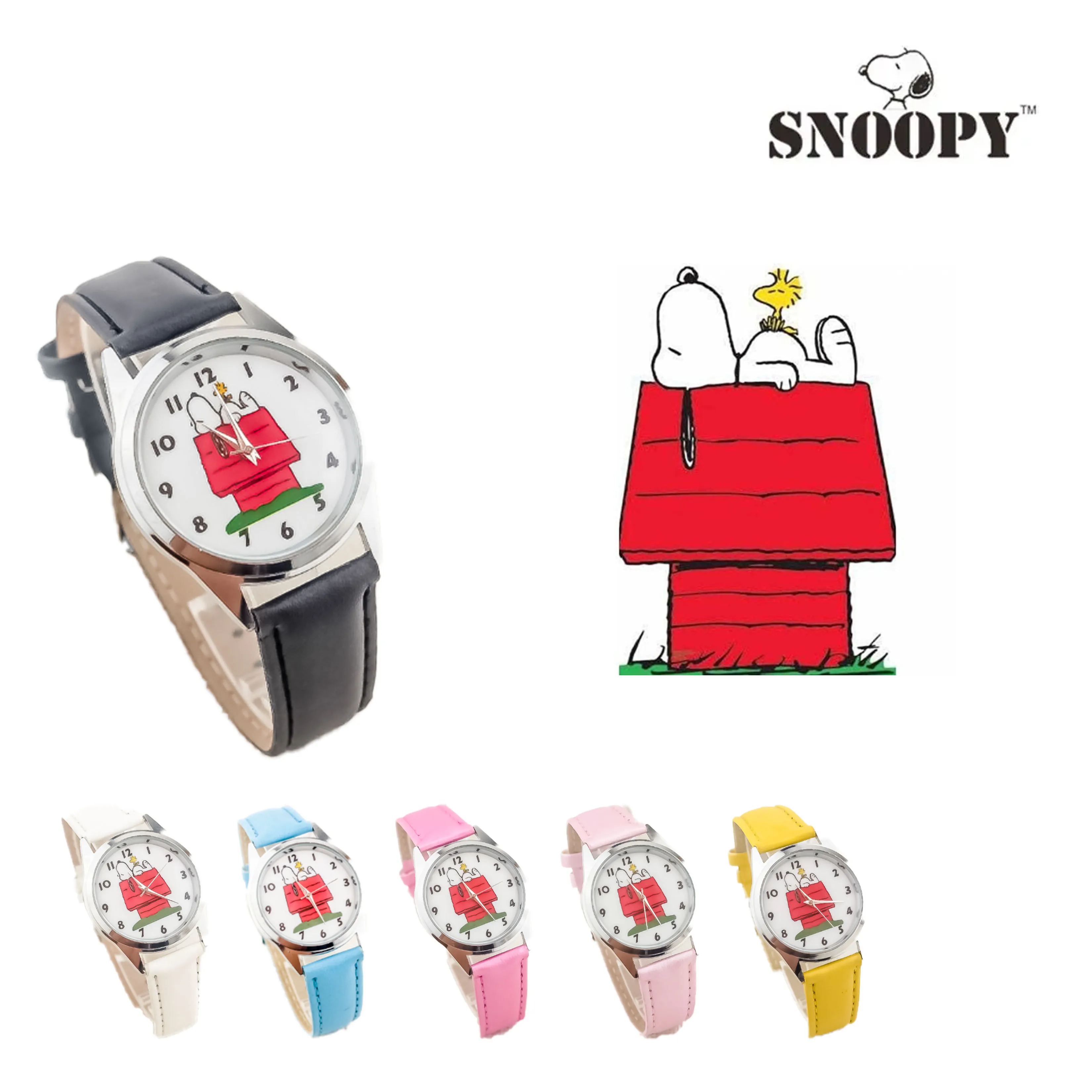 Snoopy Glow Pointer Watch Color Needle Style Multiple Color Choices for Children's Fashion Watch BirthdayGiftOutdoor accessories
Snoopy Glow Pointer Watch Color Needle Style Multiple Color Choices for Children's Fashion Watch BirthdayGiftOutdoor accessories
