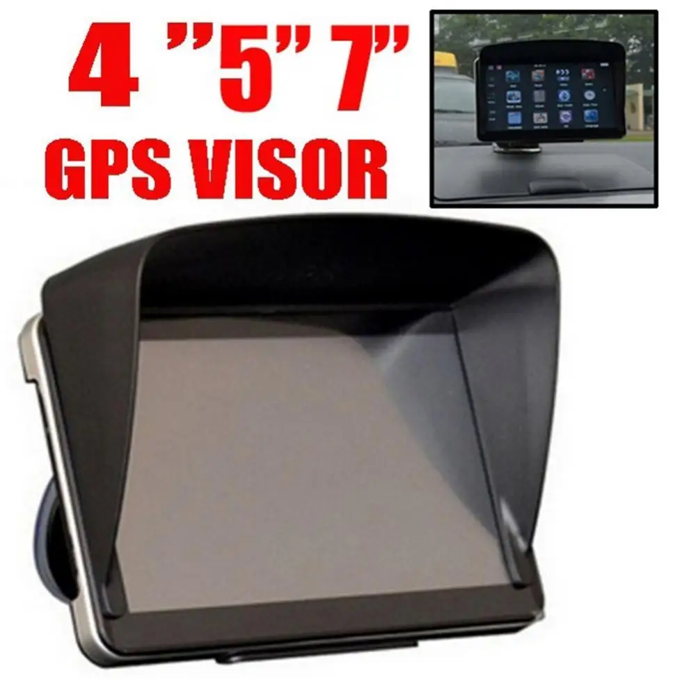 

5-дюймовый автомобильный GPS-навигатор, навигатор, солнцезащитный козырек, козырек от солнца, анти-аксессуар, Gps-навигация, внутренний