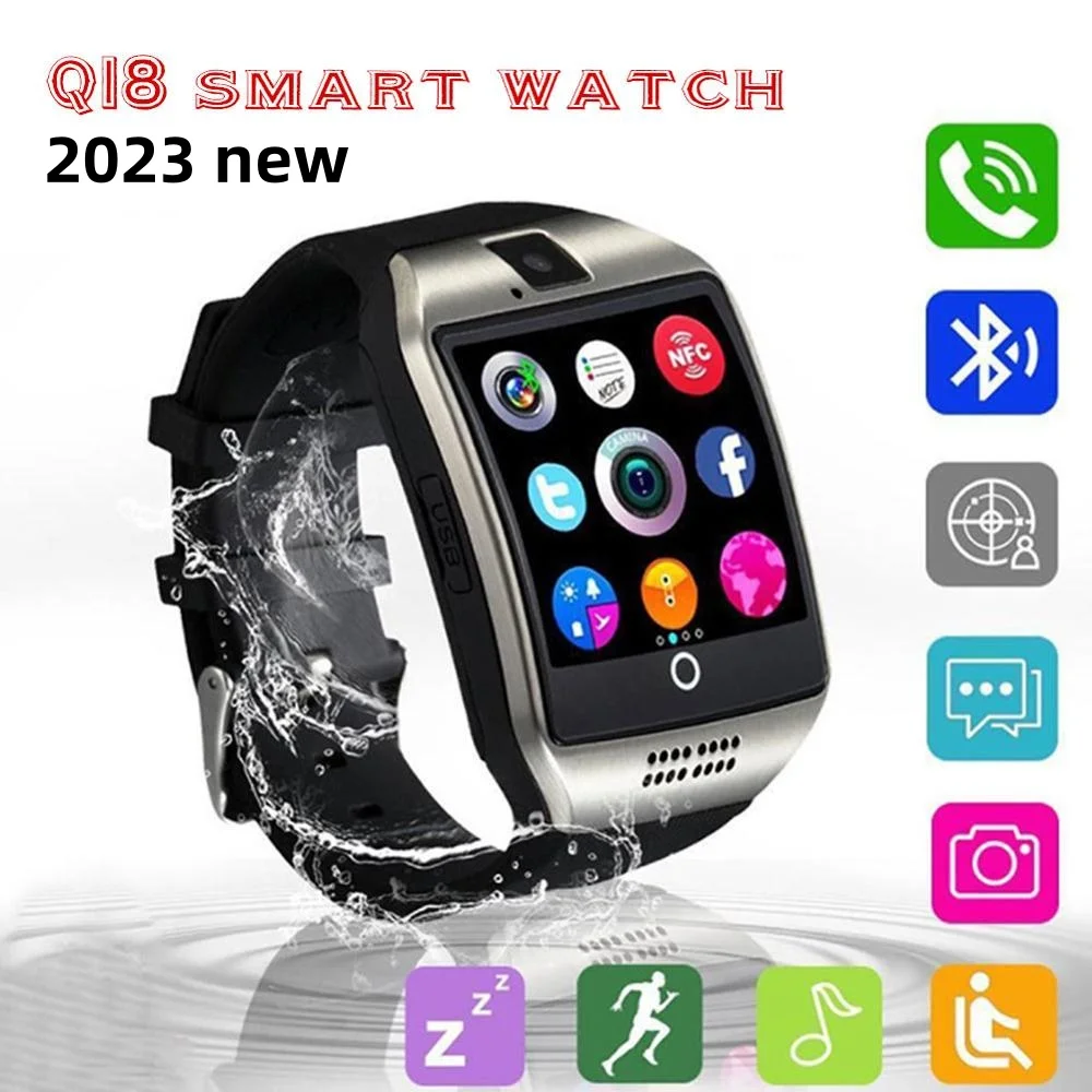 2023 Q18 Bluetooth-совместимые Смарт-часы с камерой Facebook Whatsapp Twitter Sync спортивные Смарт-часы с поддержкой SIM-карты PK A1 T100
2023 Q18 Bluetooth-совместимые Смарт-часы с камерой Facebook Whatsapp Twitter Sync спортивные Смарт-часы с поддержкой SIM-карты PK A1 T100