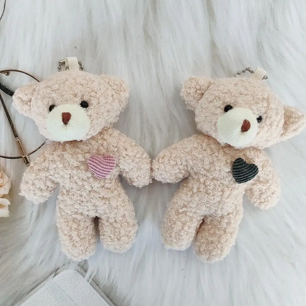 Cartoon Cute Heart Checked Door Car Keys Korean Key Rings Stripe Bag Pendant Plush Bear Keychains For Women
Cartoon Cute Heart Checked Door Car Keys Korean Key Rings Stripe Bag Pendant Plush Bear Keychains For Women