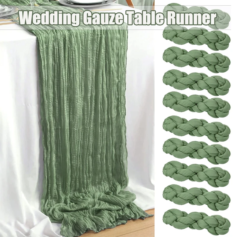 Green Table Wedding For Gauze Bulk Sage Table Boho Runners Runner Cotton Table Runner Cheesecloth Rustic Table 10-40pcs Runner
Green Table Wedding For Gauze Bulk Sage Table Boho Runners Runner Cotton Table Runner Cheesecloth Rustic Table 10-40pcs Runner