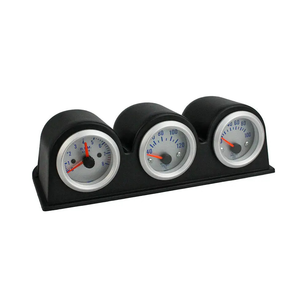 1 X 3 In 1 Car Gauge Kit Speed Water Temperature Oil Pressure Modification Instrument For Most 12V Vehicles
1 X 3 In 1 Car Gauge Kit Speed Water Temperature Oil Pressure Modification Instrument For Most 12V Vehicles