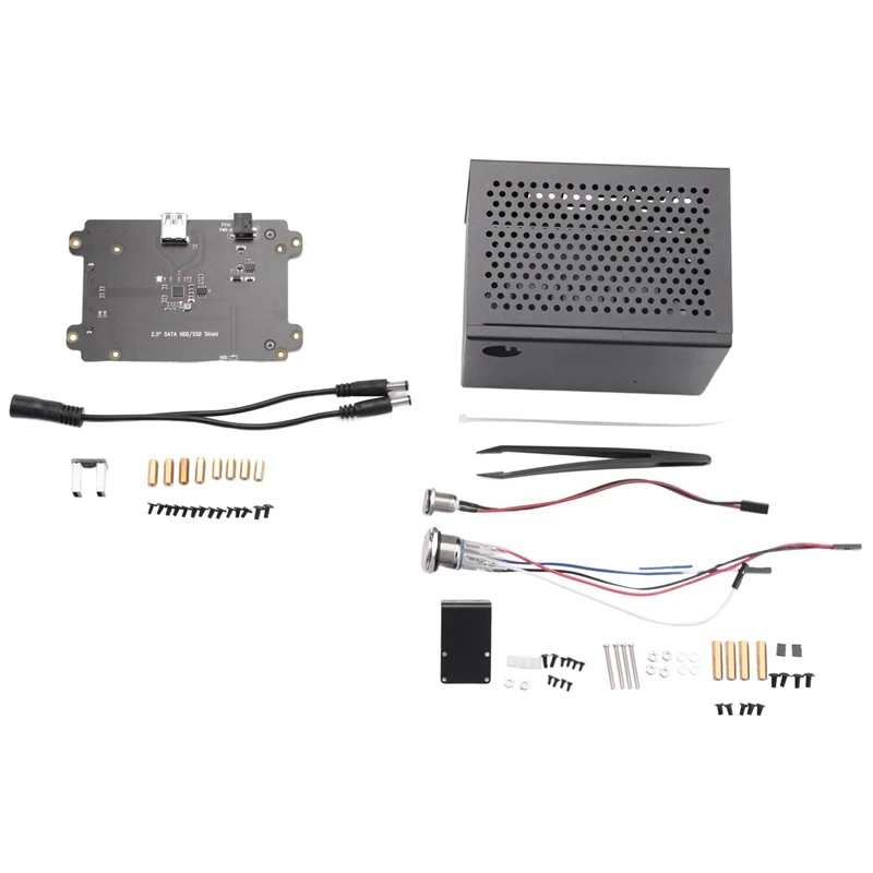 Плата расширения для SSD/HDD T300 2,5 дюйма + металлический чехол T300, совместимый с нано-разработчиком Jetson 
Плата расширения для SSD/HDD T300 2,5 дюйма + металлический чехол T300, совместимый с нано-разработчиком Jetson