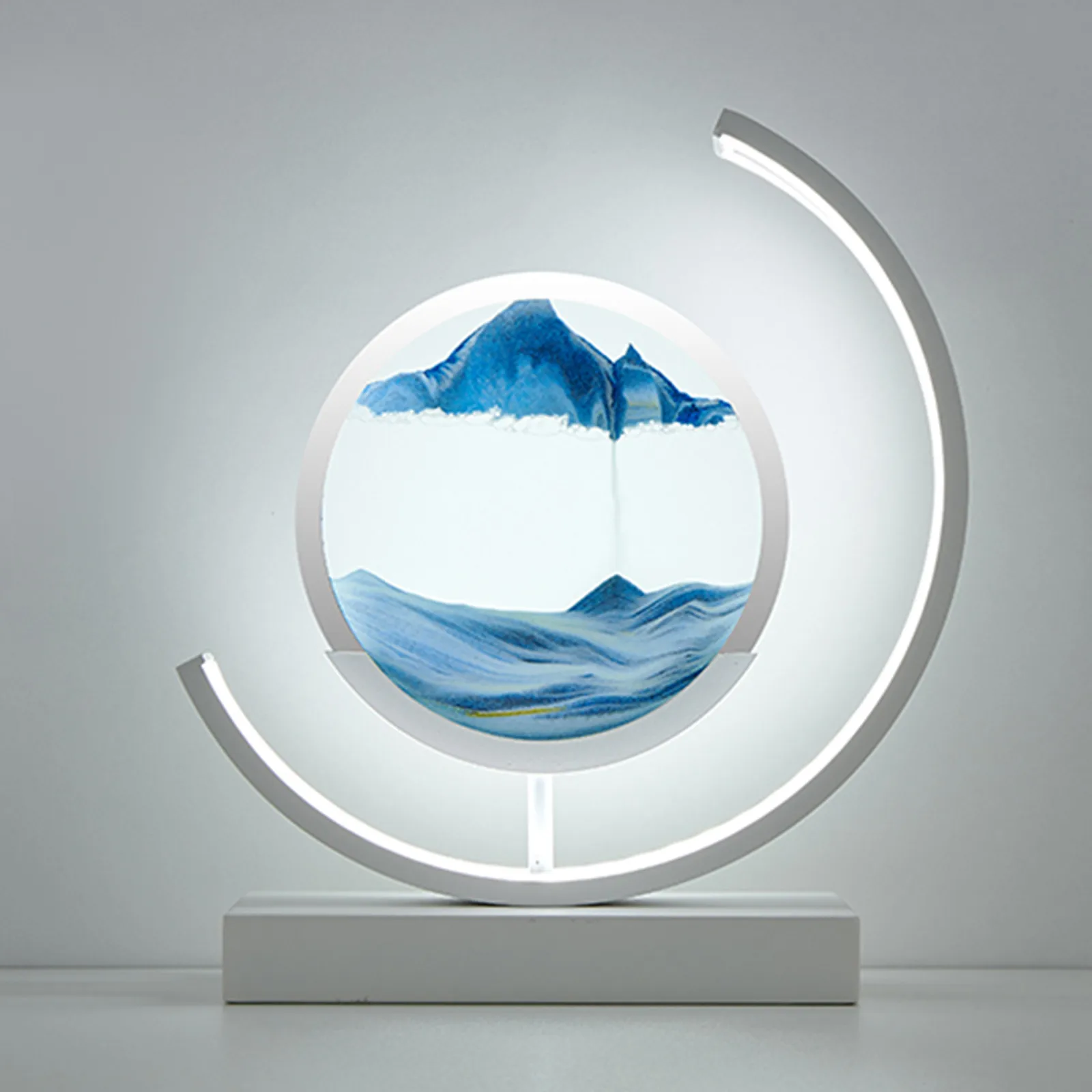Светодиодная лампа с сыпучим песком, движущийся песок, 3D часы, украшение для дома, текущий песок, живопись, стекло, настольное украшение, ком...
Светодиодная лампа с сыпучим песком, движущийся песок, 3D часы, украшение для дома, текущий песок, живопись, стекло, настольное украшение, ком...
