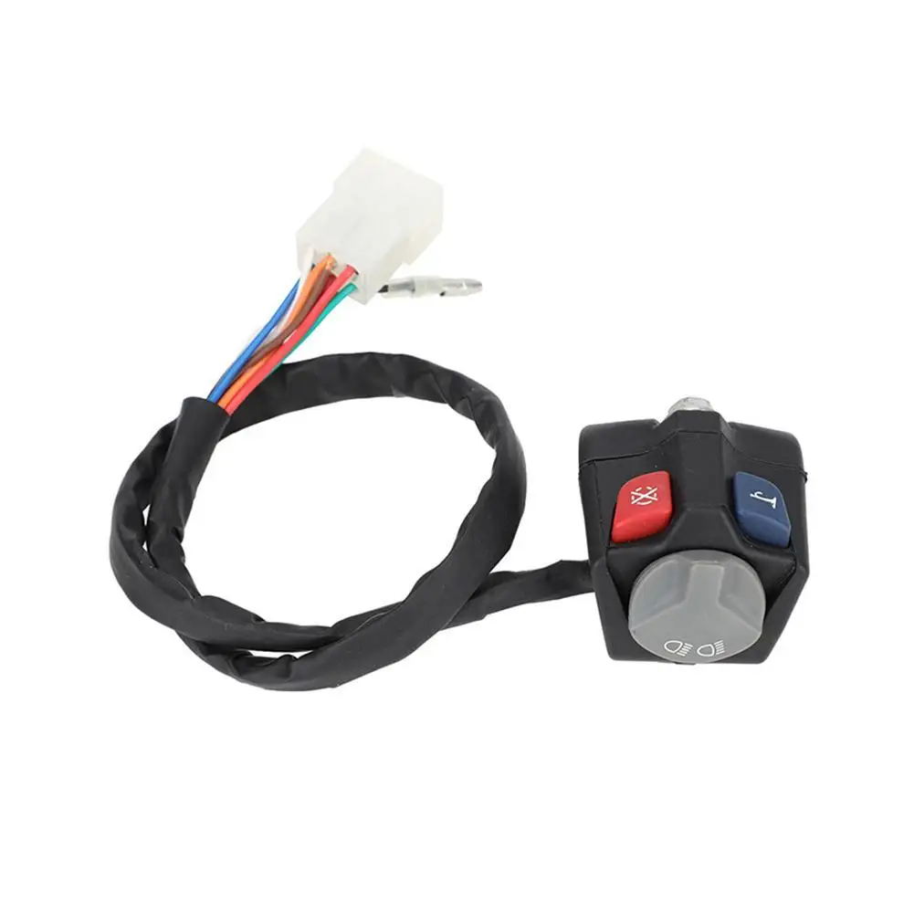 Multi-function Motorcycle Handlebar Motorcycle Universal Electric Flameout Starter Stop Horn Kill Switch Three Function Switch
Multi-function Motorcycle Handlebar Motorcycle Universal Electric Flameout Starter Stop Horn Kill Switch Three Function Switch