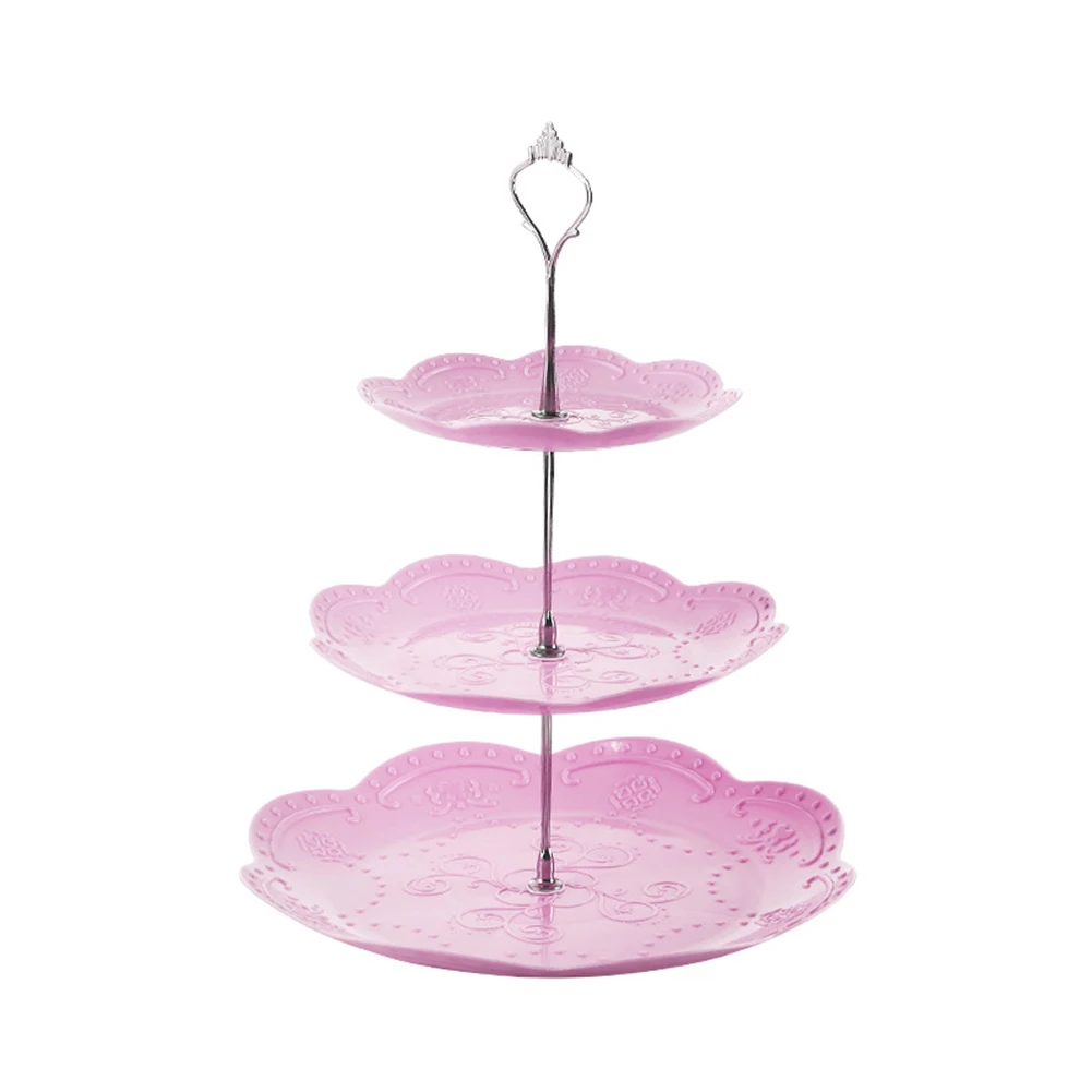 Plastic Cake Stand Cupcake Display 3 Tier Table Trays Fruit Plate Cake Stand Dessert Holder Wedding Birthday Party Dessert Stand
Plastic Cake Stand Cupcake Display 3 Tier Table Trays Fruit Plate Cake Stand Dessert Holder Wedding Birthday Party Dessert Stand