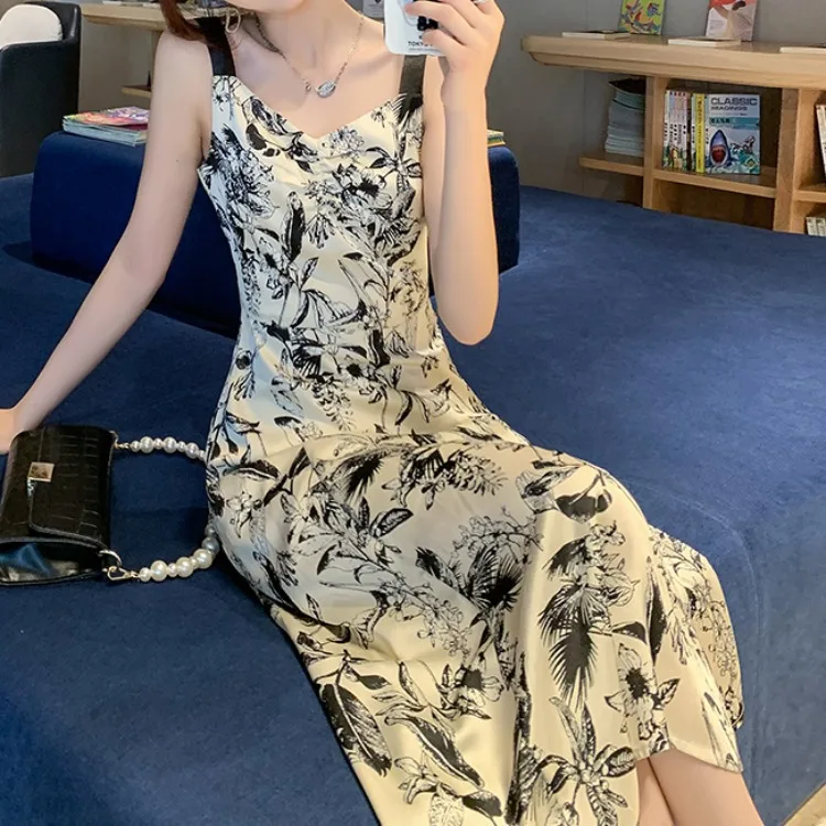 summer waist slim retro suspender skirt sexy dress long dresses for women party wedding vestidos mujer
summer waist slim retro suspender skirt sexy dress long dresses for women party wedding vestidos mujer