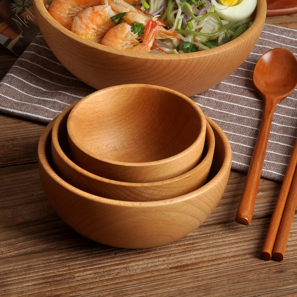 Beech Family Dinner Bowl Big Soup Bowl Japanese Ramen Bowl Hotel Fruit Plate Salad Large Small Bowl Wooden Tableware For Kids
Beech Family Dinner Bowl Big Soup Bowl Japanese Ramen Bowl Hotel Fruit Plate Salad Large Small Bowl Wooden Tableware For Kids
