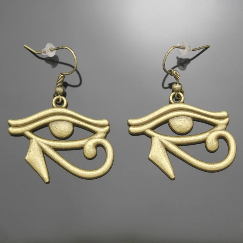 New Fashion Vintage Rah Egypt Eye of Horus Egyptian Style Pendant Earrings Charm Gifts for Women
New Fashion Vintage Rah Egypt Eye of Horus Egyptian Style Pendant Earrings Charm Gifts for Women