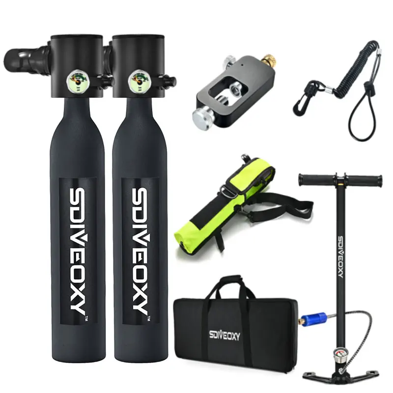 E Set 0.5L Mini Scuba Tank Dive Diving Equipment Underwater Breath Device Cylinder Oxygen 5-10 Minutes
E Set 0.5L Mini Scuba Tank Dive Diving Equipment Underwater Breath Device Cylinder Oxygen 5-10 Minutes