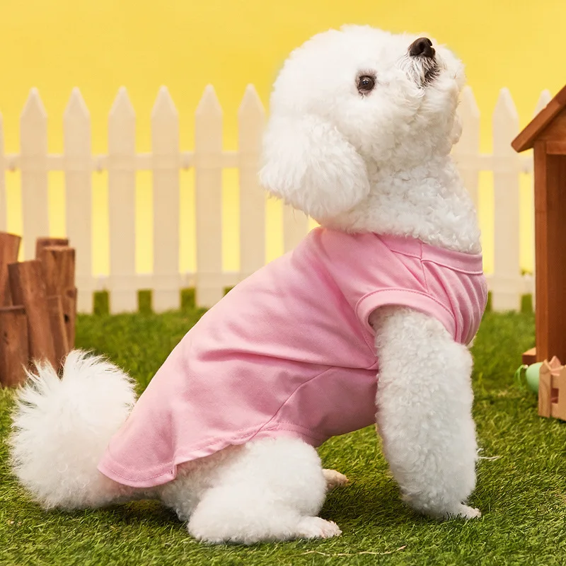 Thin Pet T-shirt Solid Color Dog Vest Puppy Undershirt Summer Clothes Cat and Dog Clothing Christmas Small Doberman Accessoires
Thin Pet T-shirt Solid Color Dog Vest Puppy Undershirt Summer Clothes Cat and Dog Clothing Christmas Small Doberman Accessoires