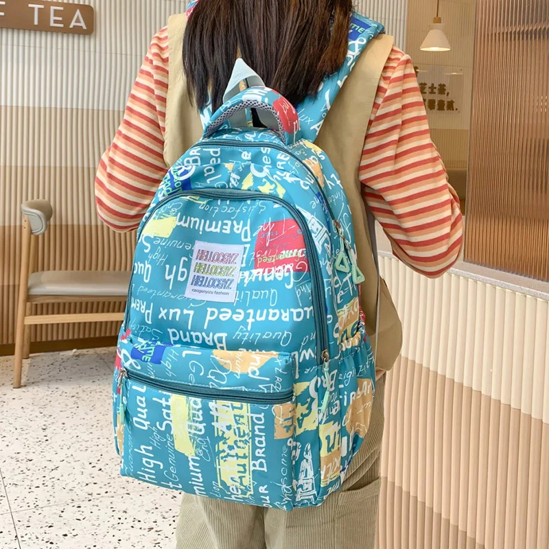 New High Quality Women's Backpack Street Fashion Multifunctional Waterproof Nylon Large Capacity Suitable For School Mochilas
New High Quality Women's Backpack Street Fashion Multifunctional Waterproof Nylon Large Capacity Suitable For School Mochilas