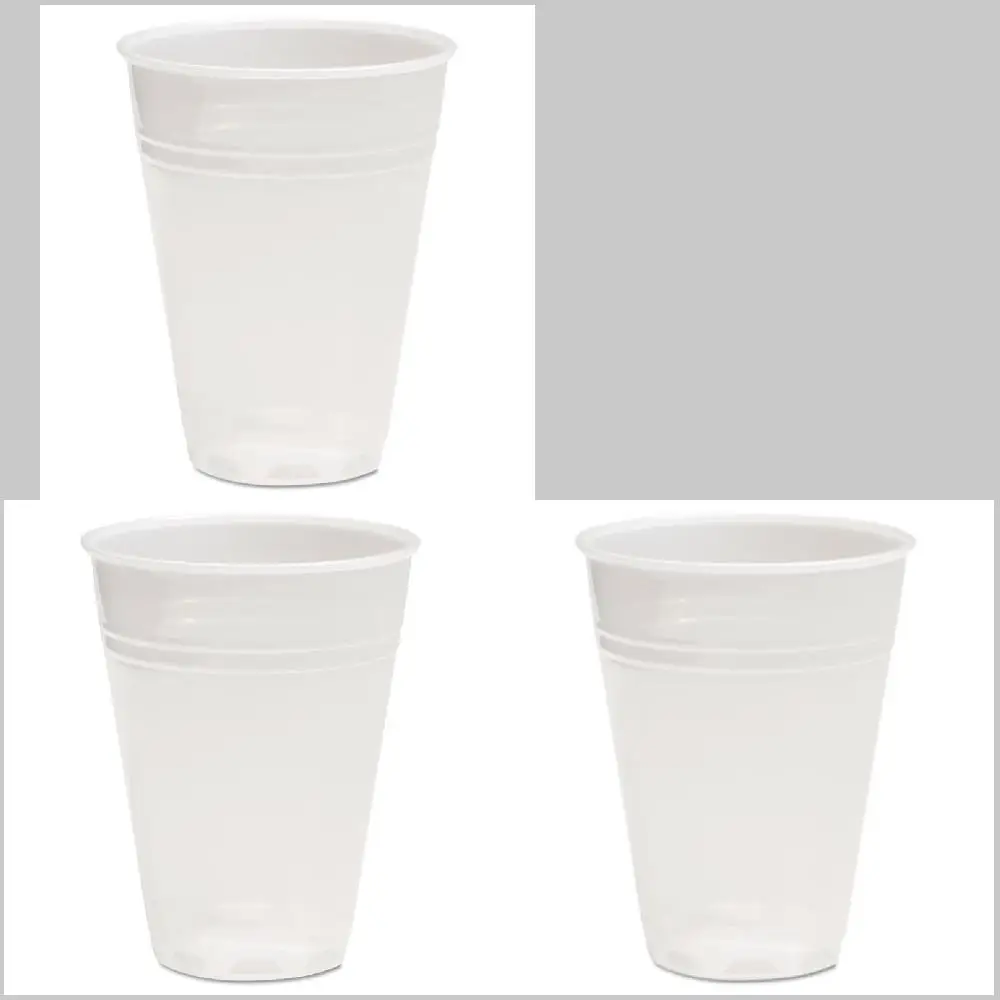 High-Quality Plastic Cold Cups, 7 oz Capacity, Durable Polypropylene, 25 Cups/Sleeve, 100 Sleeves/Carton - BWKTRANSCUP7CT
High-Quality Plastic Cold Cups, 7 oz Capacity, Durable Polypropylene, 25 Cups/Sleeve, 100 Sleeves/Carton - BWKTRANSCUP7CT