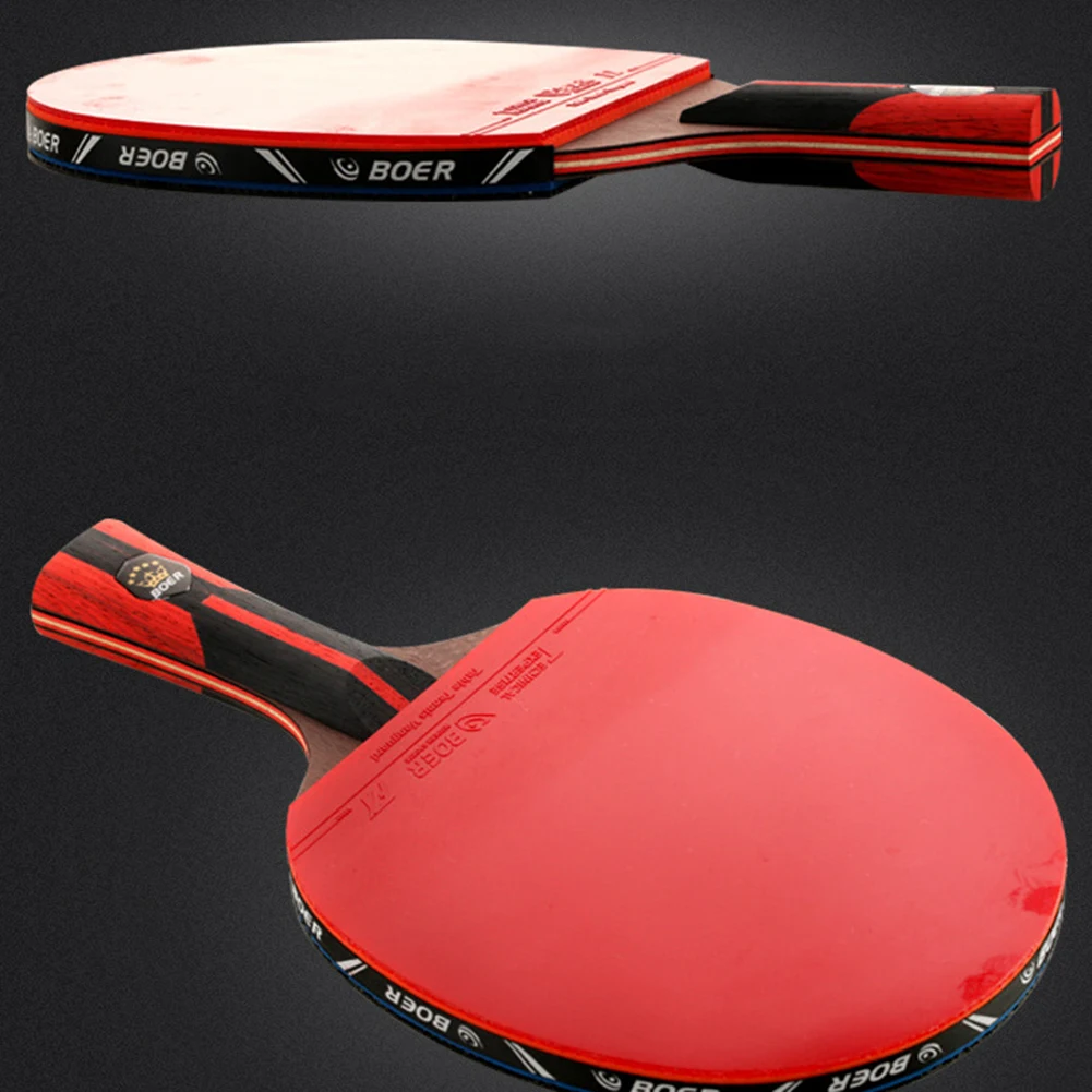 Professional 6 Star Table Tennis Racket Spin Control 7 Ply Wood Ping Pong Bat Long Handl With Case Hot Sale Arc Attack Type Part
Professional 6 Star Table Tennis Racket Spin Control 7 Ply Wood Ping Pong Bat Long Handl With Case Hot Sale Arc Attack Type Part