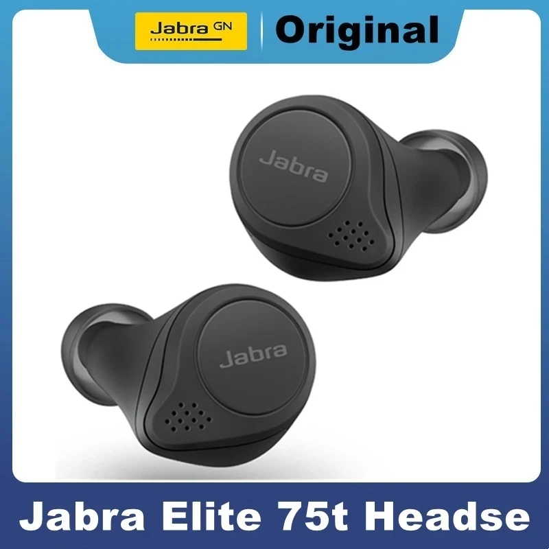Jabra Elite 75t Wireless Bluetooth Earphones for Sports and Music Support Ipx55 Dustproof and Waterproof earbuds
Jabra Elite 75t Wireless Bluetooth Earphones for Sports and Music Support Ipx55 Dustproof and Waterproof earbuds