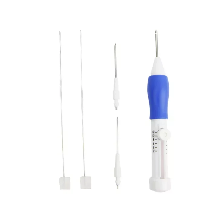 Needles 2 Threaders Craft Tool Punch Needle Set 3 Size Punch Needle Set Embroidery Stitching Craft Tool for Embroidery Needle
Needles 2 Threaders Craft Tool Punch Needle Set 3 Size Punch Needle Set Embroidery Stitching Craft Tool for Embroidery Needle