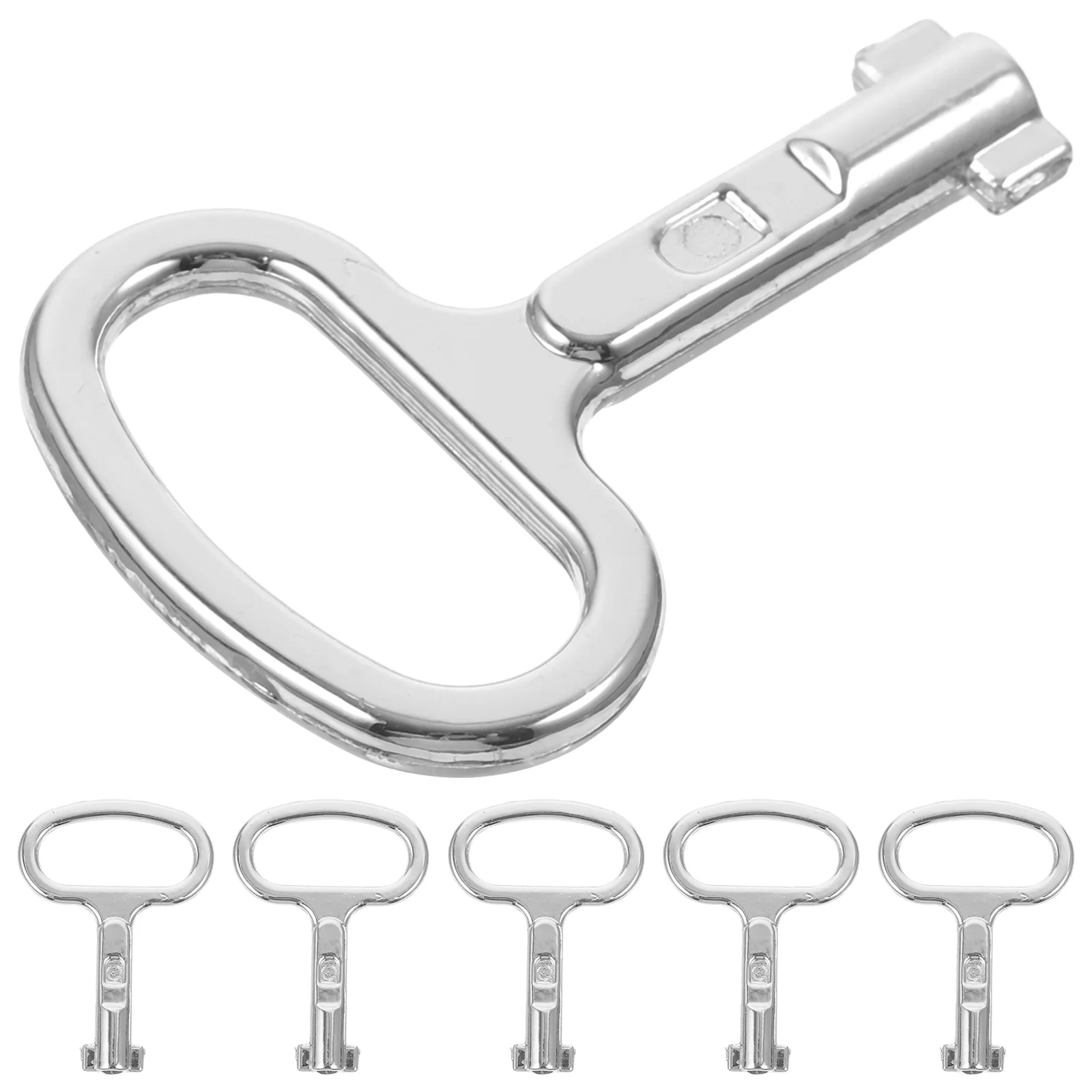 6 Pcs Plumbers Tool Key Handle Lock Radiator Vent Air Aluminum Alloy Plumbing Utility
6 Pcs Plumbers Tool Key Handle Lock Radiator Vent Air Aluminum Alloy Plumbing Utility