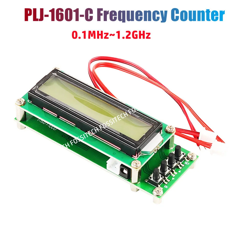PLJ-1601-C 0,1 MHz ~ 1,2 GHz тестер частоты 0,1 ~ 1200MHz измеритель частоты, отображение частоты для любительского радио
PLJ-1601-C 0,1 MHz ~ 1,2 GHz тестер частоты 0,1 ~ 1200MHz измеритель частоты, отображение частоты для любительского радио