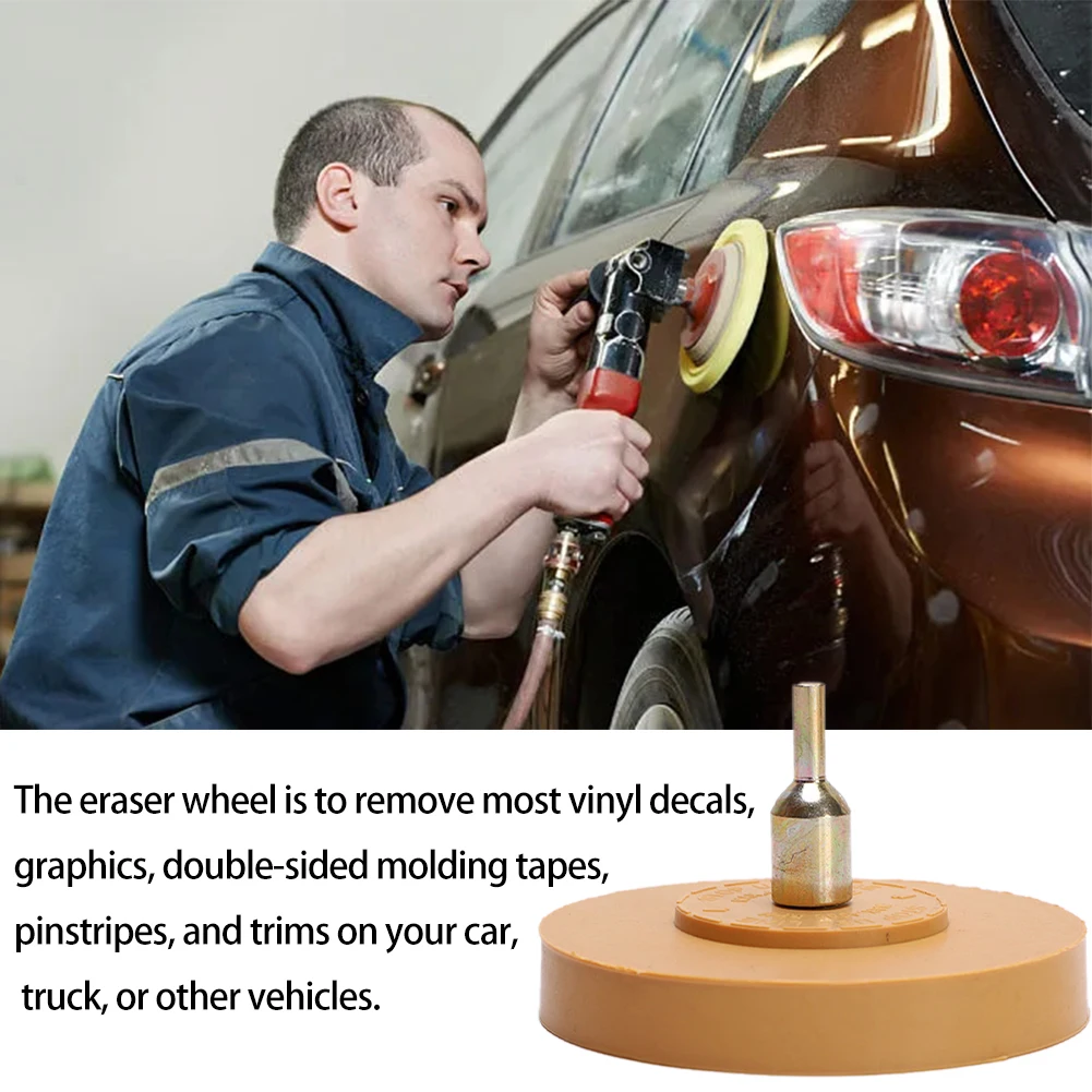 4inch With Adapter Vinyl Decal Adhesive Remover Rubber Eraser Wheel For Drill
4inch With Adapter Vinyl Decal Adhesive Remover Rubber Eraser Wheel For Drill