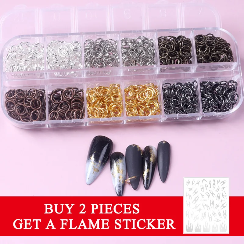 TSZS Hollow Iron Circle Nail Charms Nail Art Decoration Metal Ring Parts Alloy Piercing Circle Accessories For Manicure ornament
TSZS Hollow Iron Circle Nail Charms Nail Art Decoration Metal Ring Parts Alloy Piercing Circle Accessories For Manicure ornament