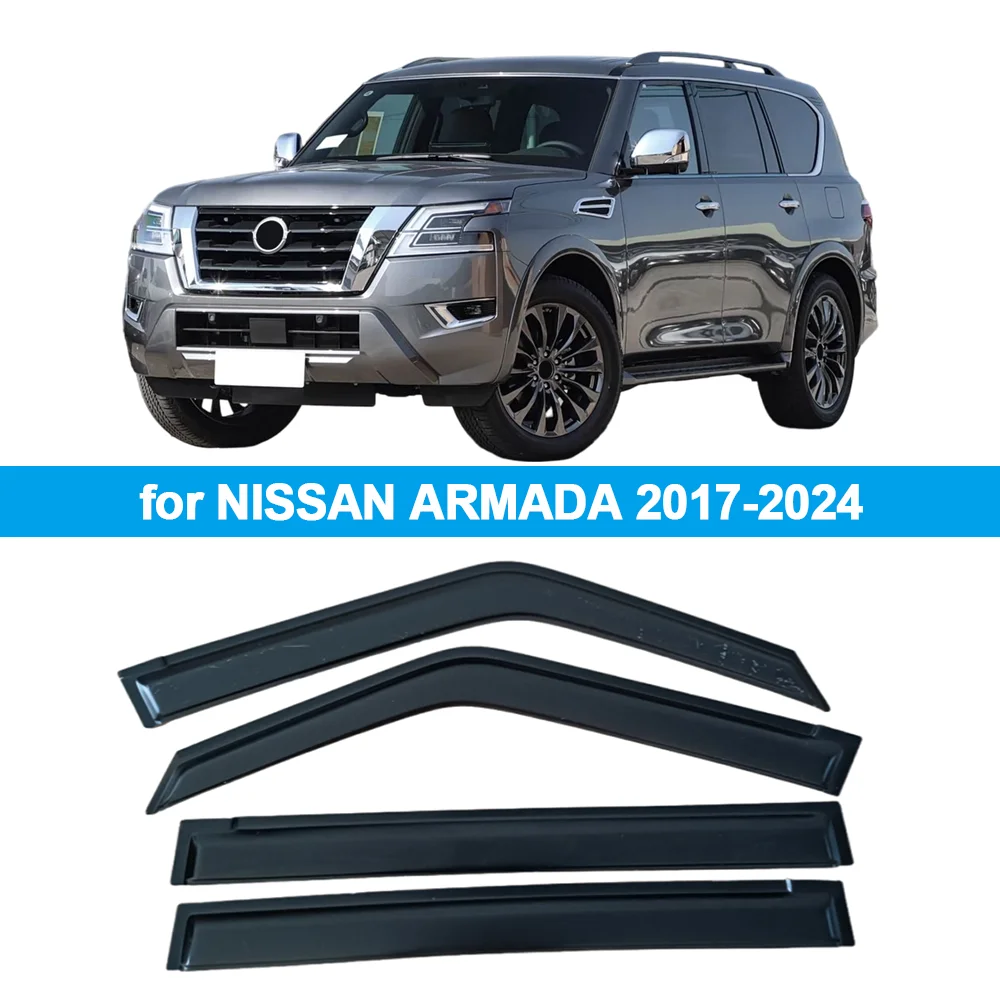 Оконный козырек для NISSAN ARMADA Y62 2017 2018 2019 2020 2021 2022 2023 2024, ветрозащитные дефлекторы, защита от дождя, дверной козырек, вентиляционное отверстие
Оконный козырек для NISSAN ARMADA Y62 2017 2018 2019 2020 2021 2022 2023 2024, ветрозащитные дефлекторы, защита от дождя, дверной козырек, вентиляционное отверстие