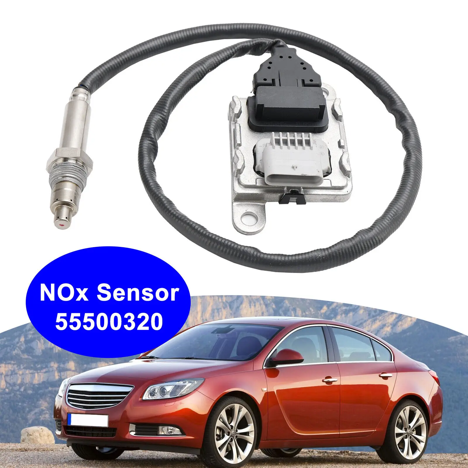 Положение датчика Nox 2 задняя часть для Vauxhall Insignia 0 CDTi 170 л.с. B20DTH 55500320